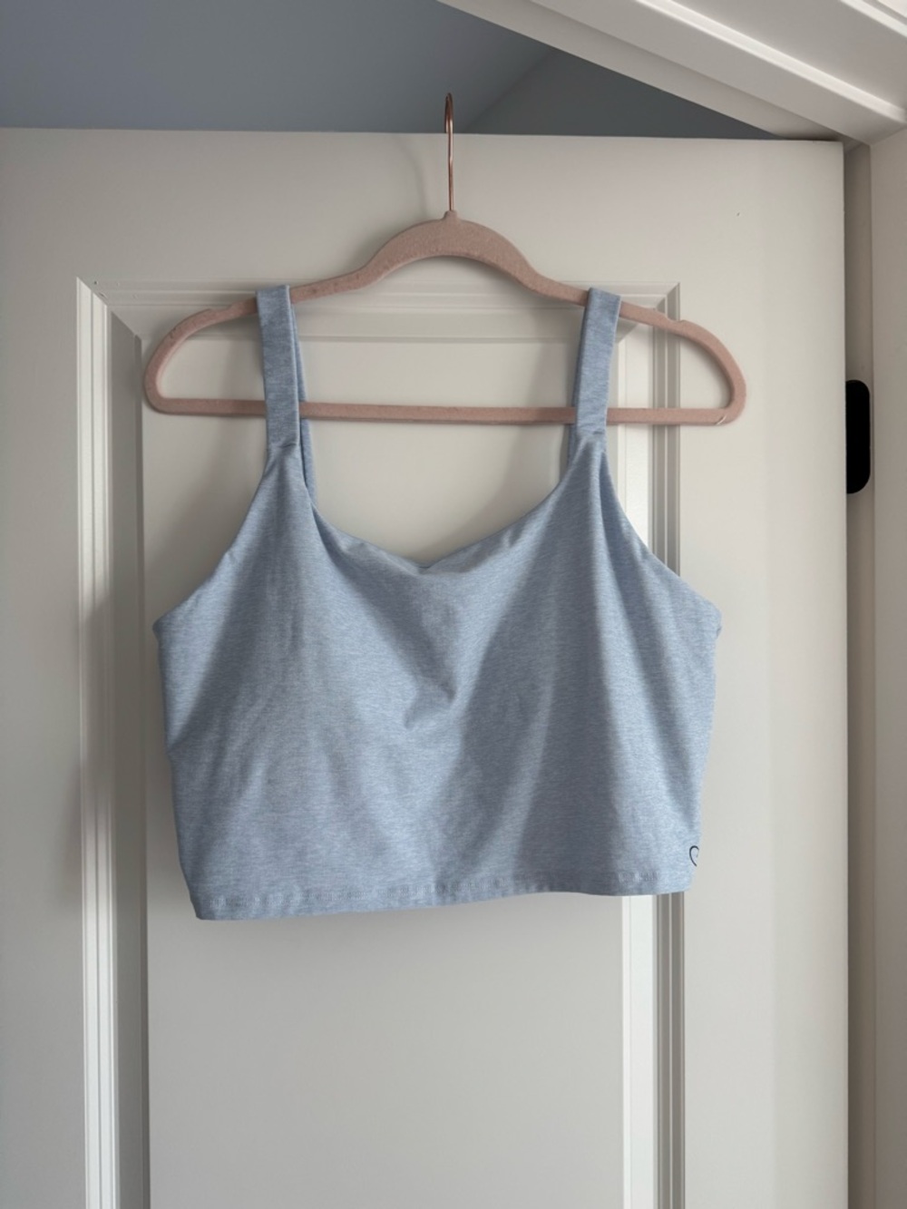 CALIA by Carrie Underwood Pale Blue Long-lined Sports Bra